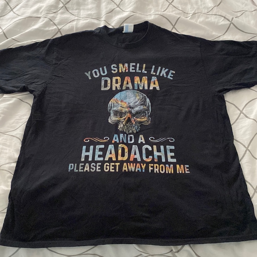 NWOT men’s novelty t-shirt black size XL